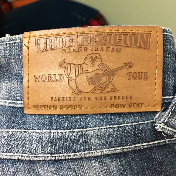 Women’s true religion size 25 bobby row set blue - Picture 6 of 6